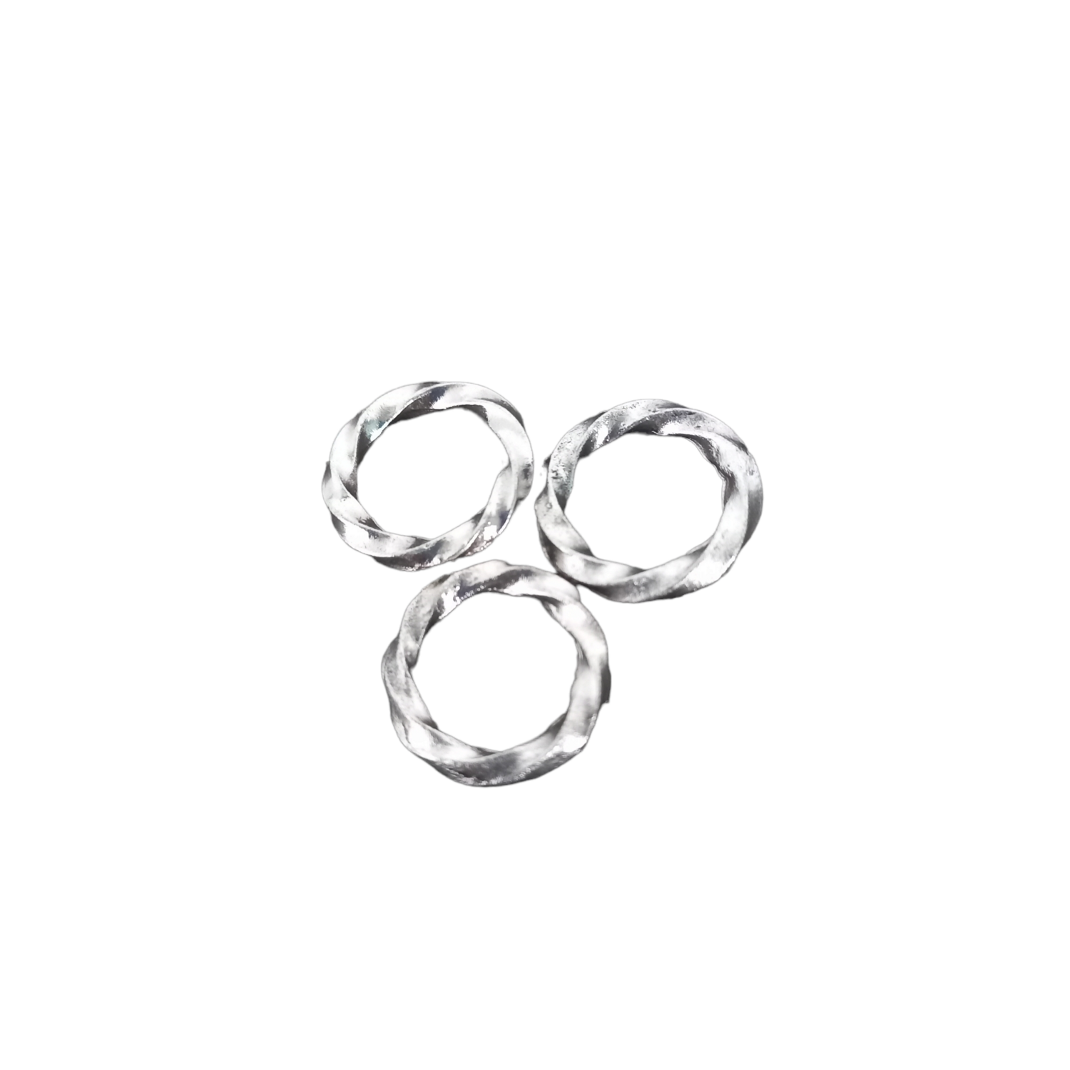Solid Rings Nickel 15mm
