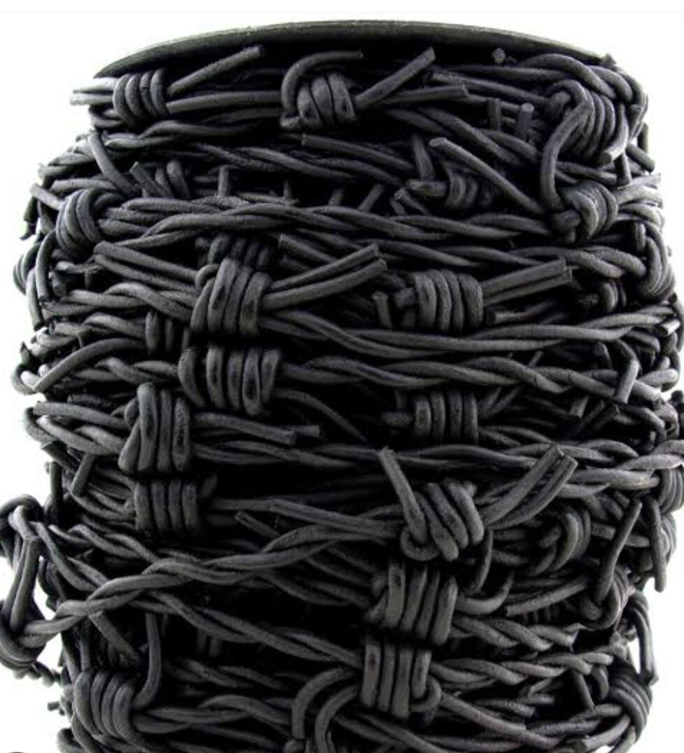 Leather Barb Wire 1.5mm