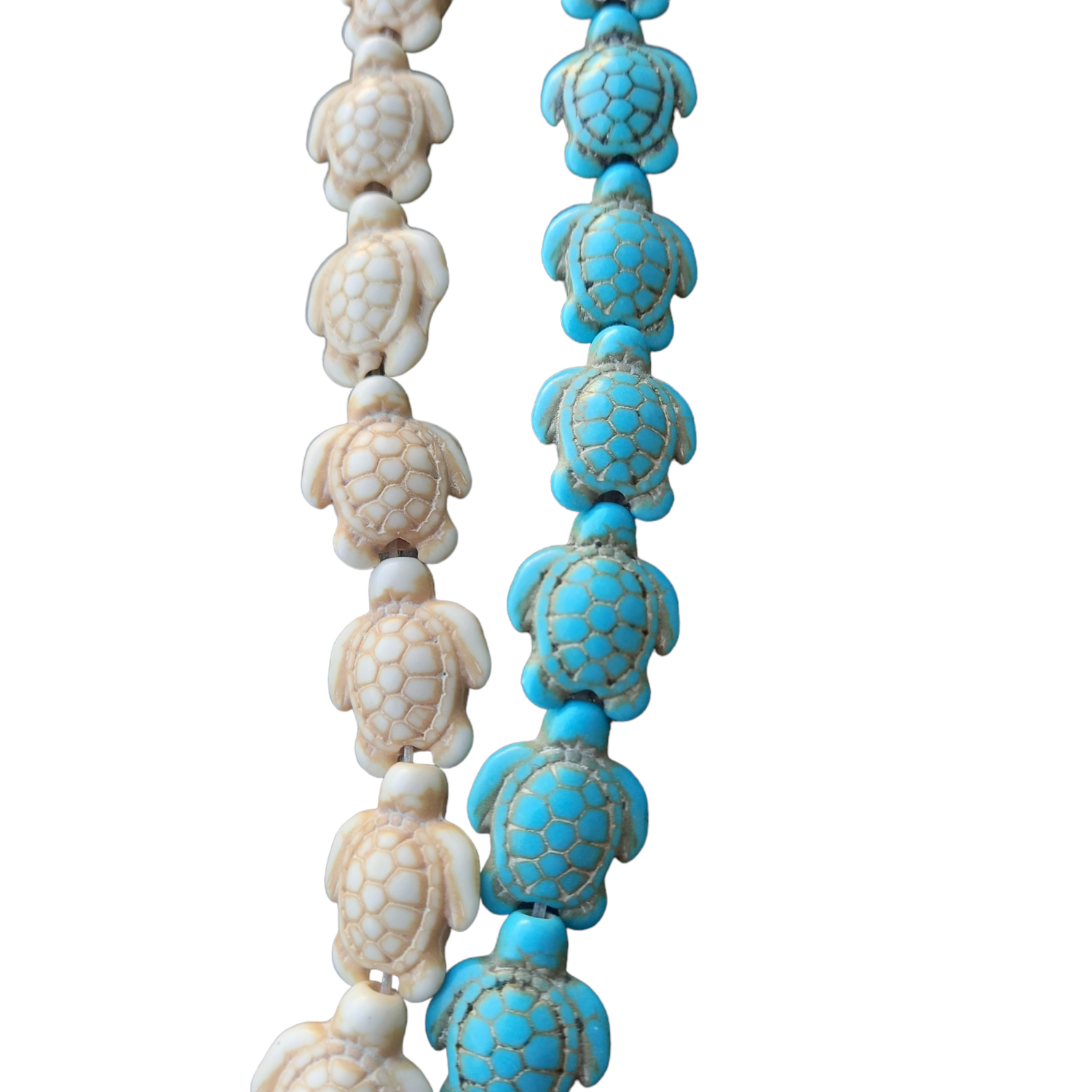 Howlite Turtle Blue