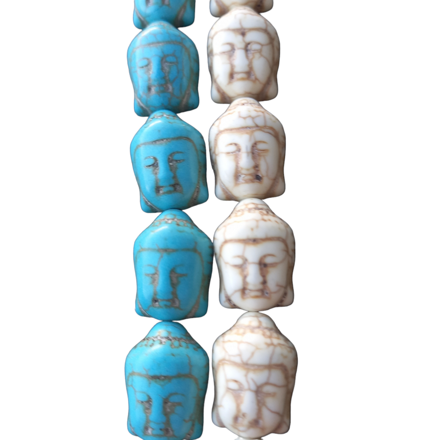 Howlite Buddah Blue