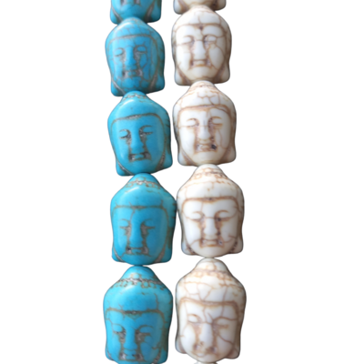 Howlite Buddah Natural