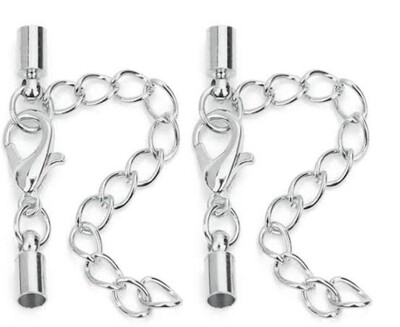 leather end set solid(10 sets)3mm