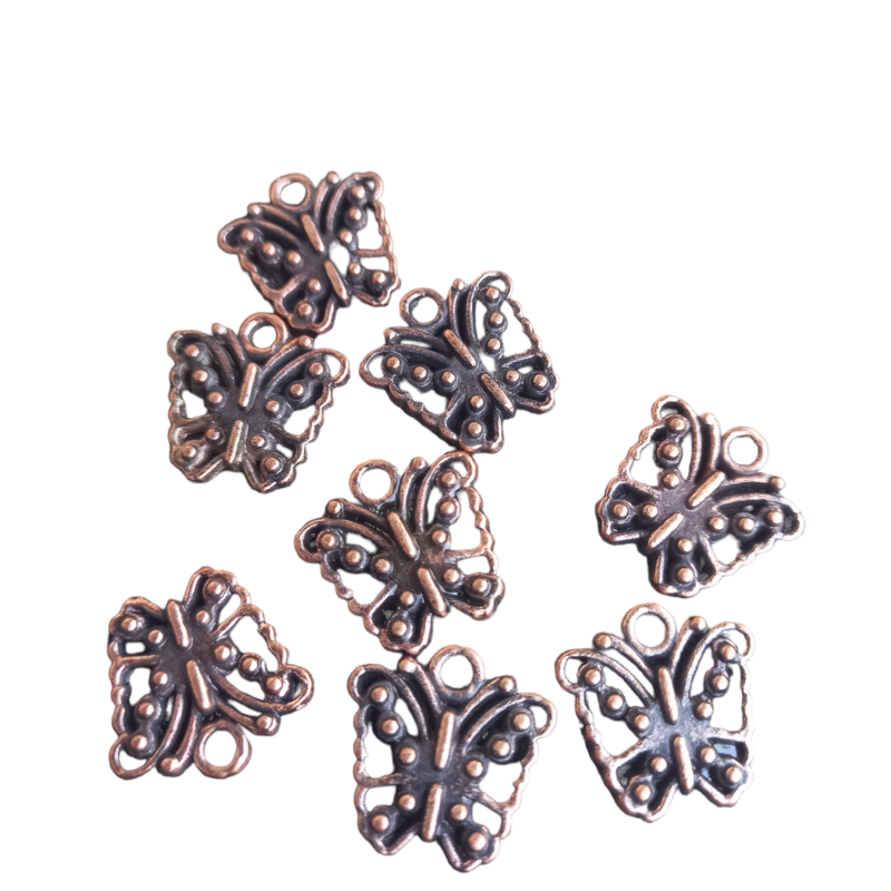 Charm Butterfly Antique Copper(30)