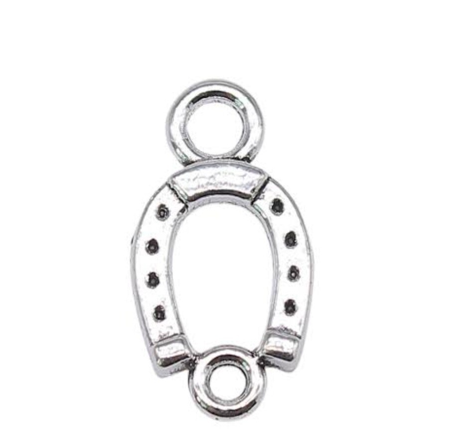 Charm horse shoe (10pcs)