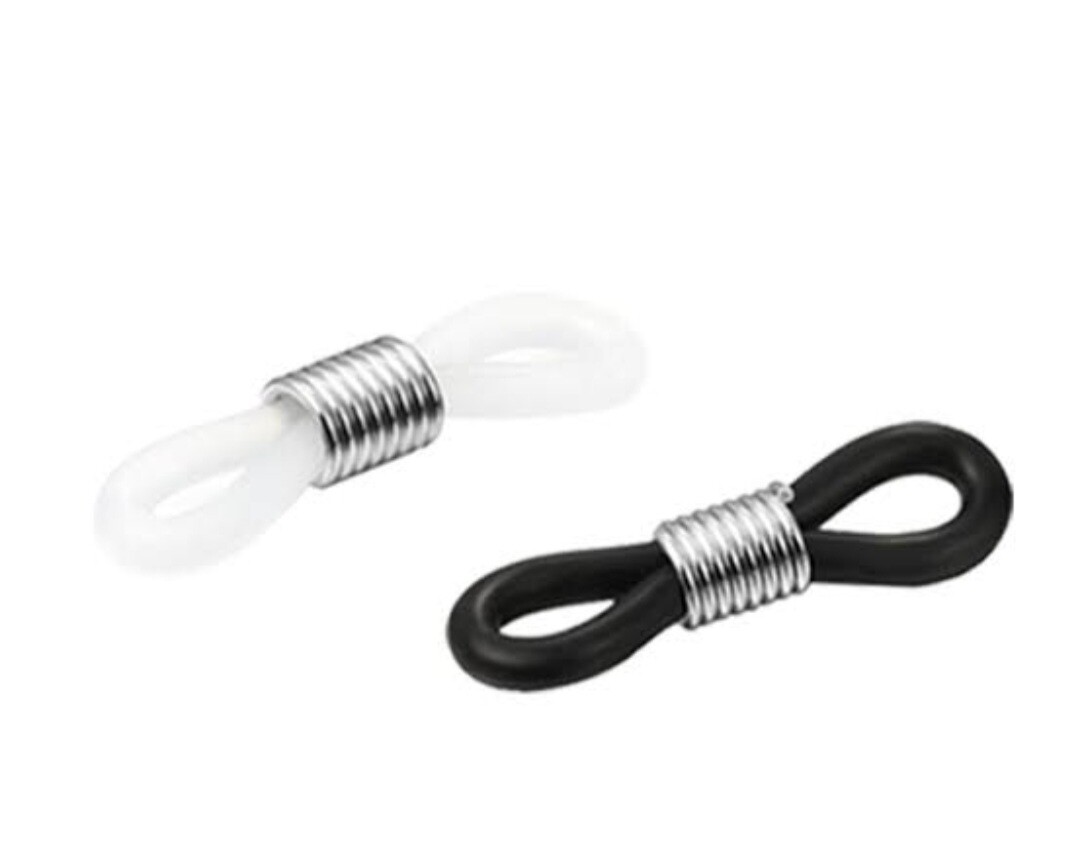 Eye Glass End Black (20 pieces)