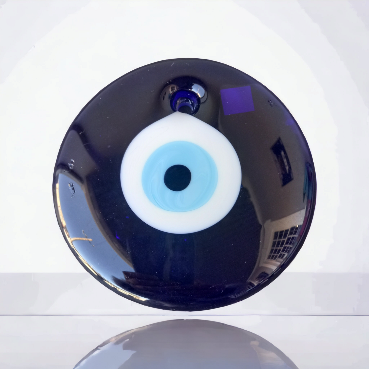 GLASS EVIL EYE  100mm