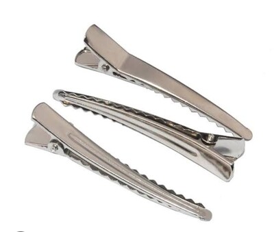 Crocodile hair clips(5pcs)