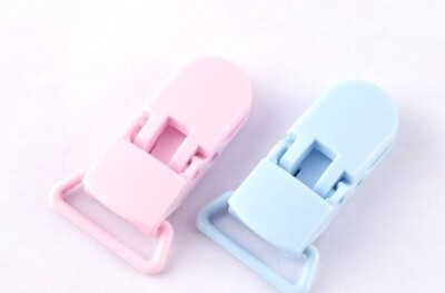 Pacifier clip(1)blue