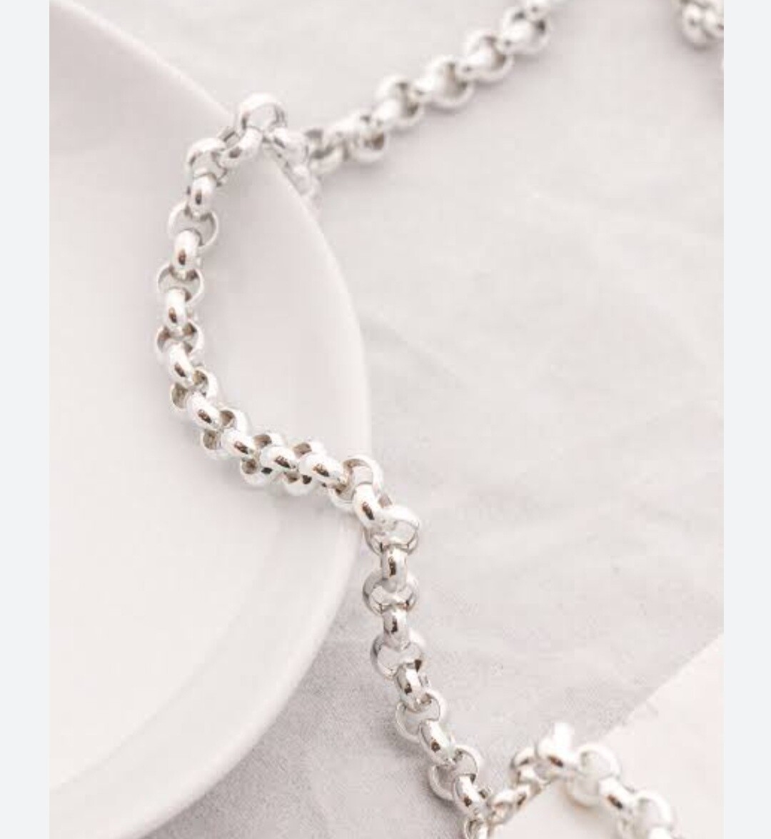 925 s silver Belcher chain(100cm)