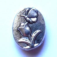 ZN28853:  Silver spacer (50 pieces)