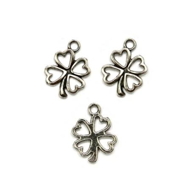 4 leaf clover charm(20pcs)