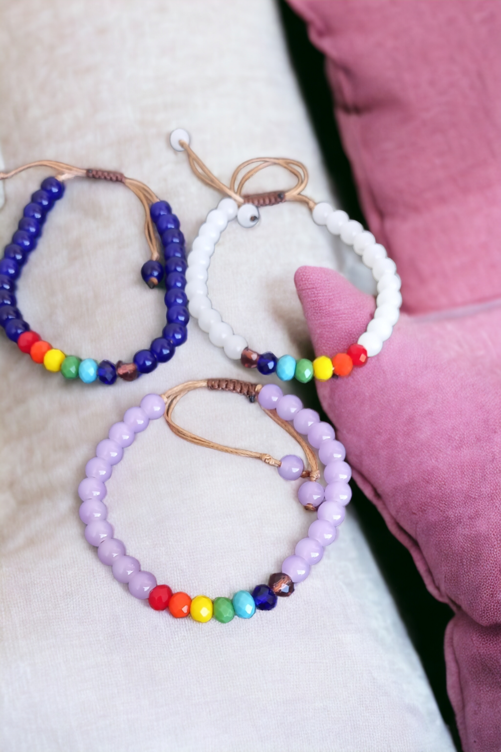 Chakra crystal bracelet 