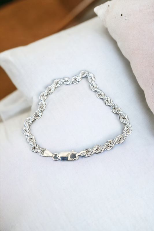 925.ss. Rope bracelet 