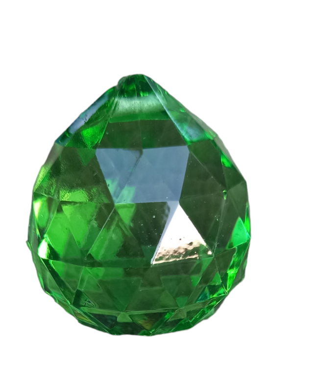 Crystal Ball Shaped 30mm green