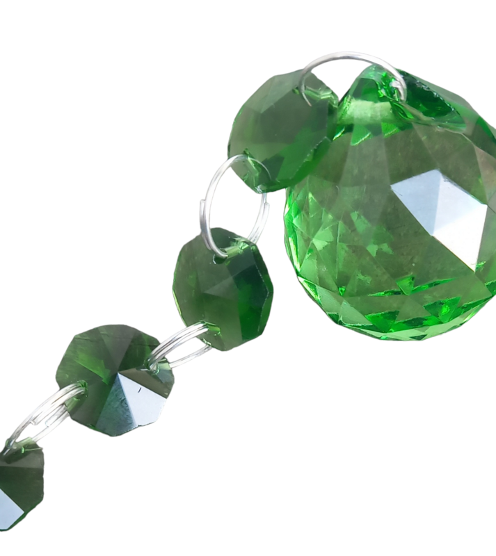 Crystal Hexagonal(20p)green