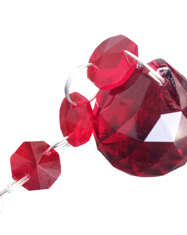 Crystal Hexagonal(20p)red