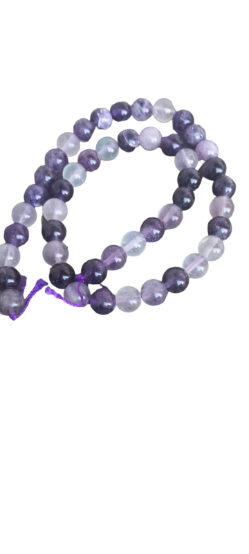Flourite Round 8mm PURPLE