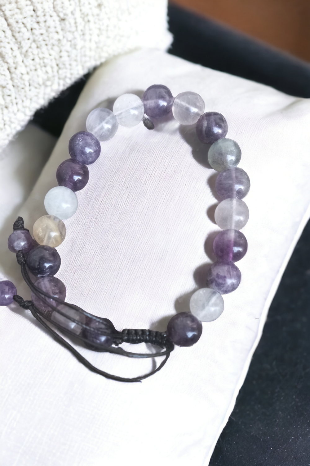 Semi-precious Flourite bracelet 