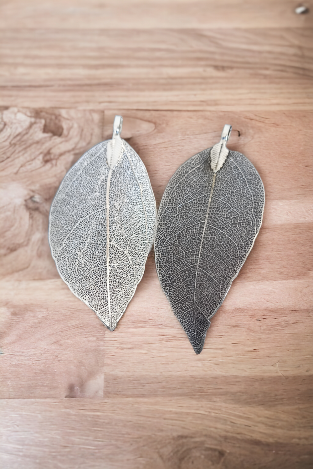 Natural leaf 03 silver