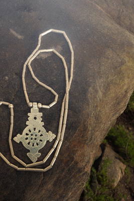 Brass Ethiopian necklace 2