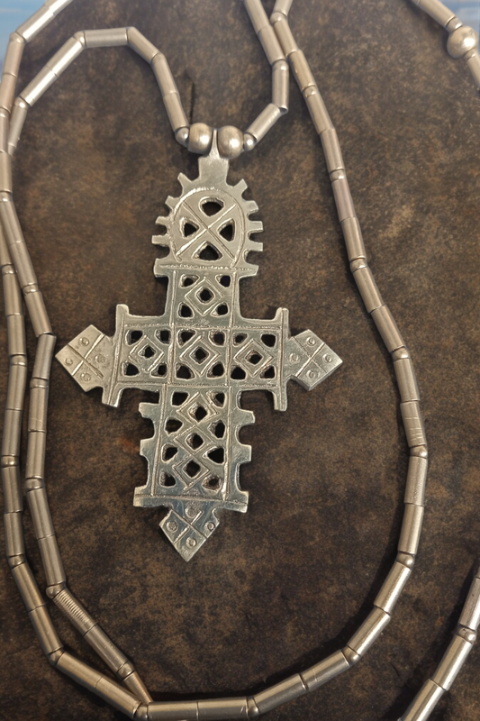 Brass Ethiopian necklace 3
