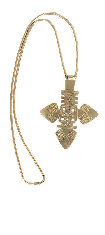 Brass Ethiopian necklace 4