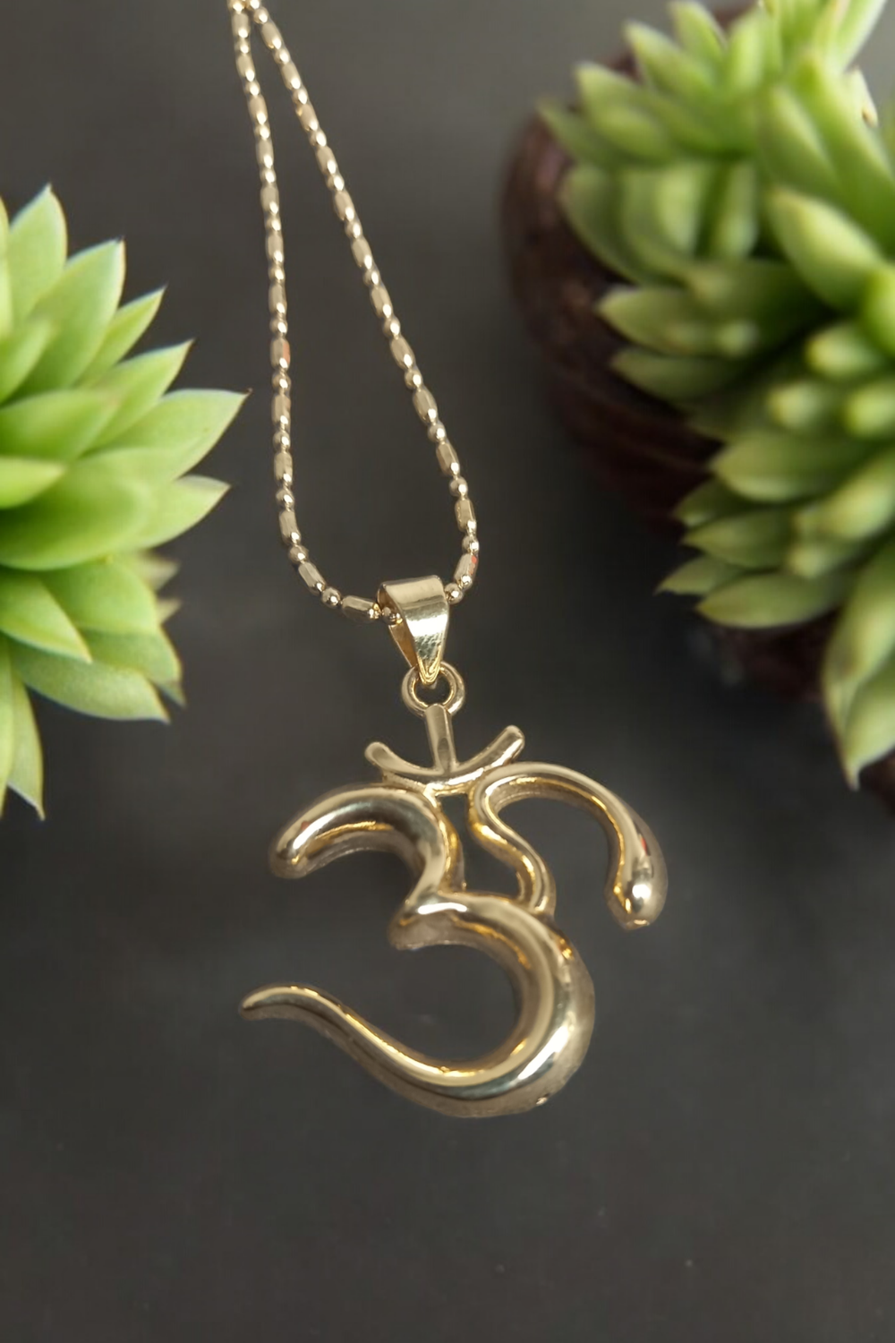 Brass necklace