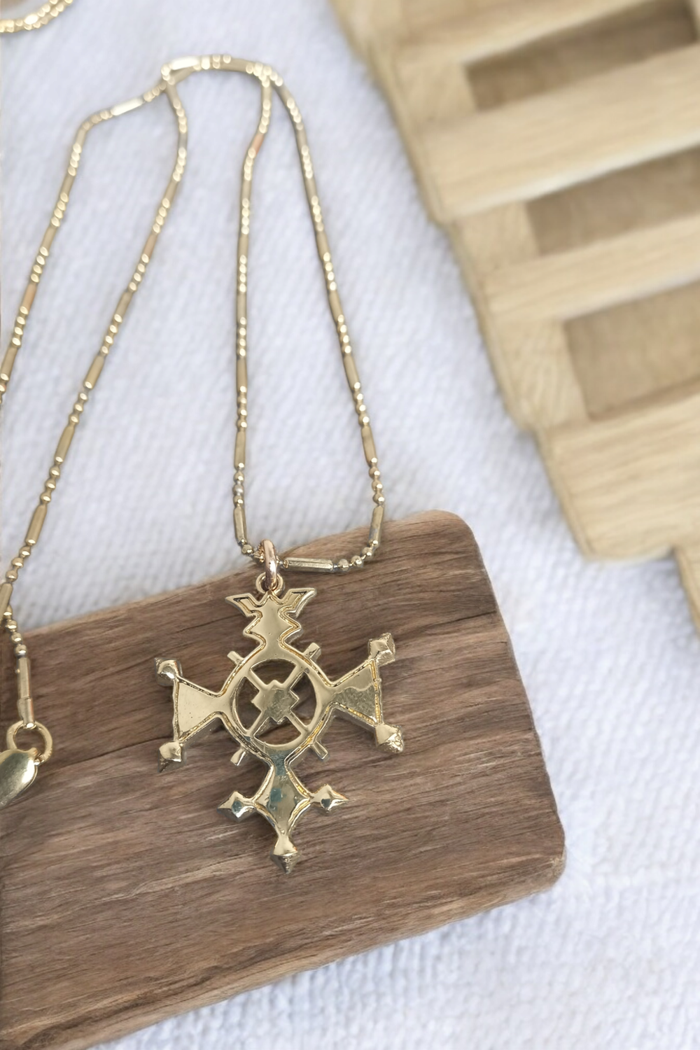 Brass necklace
