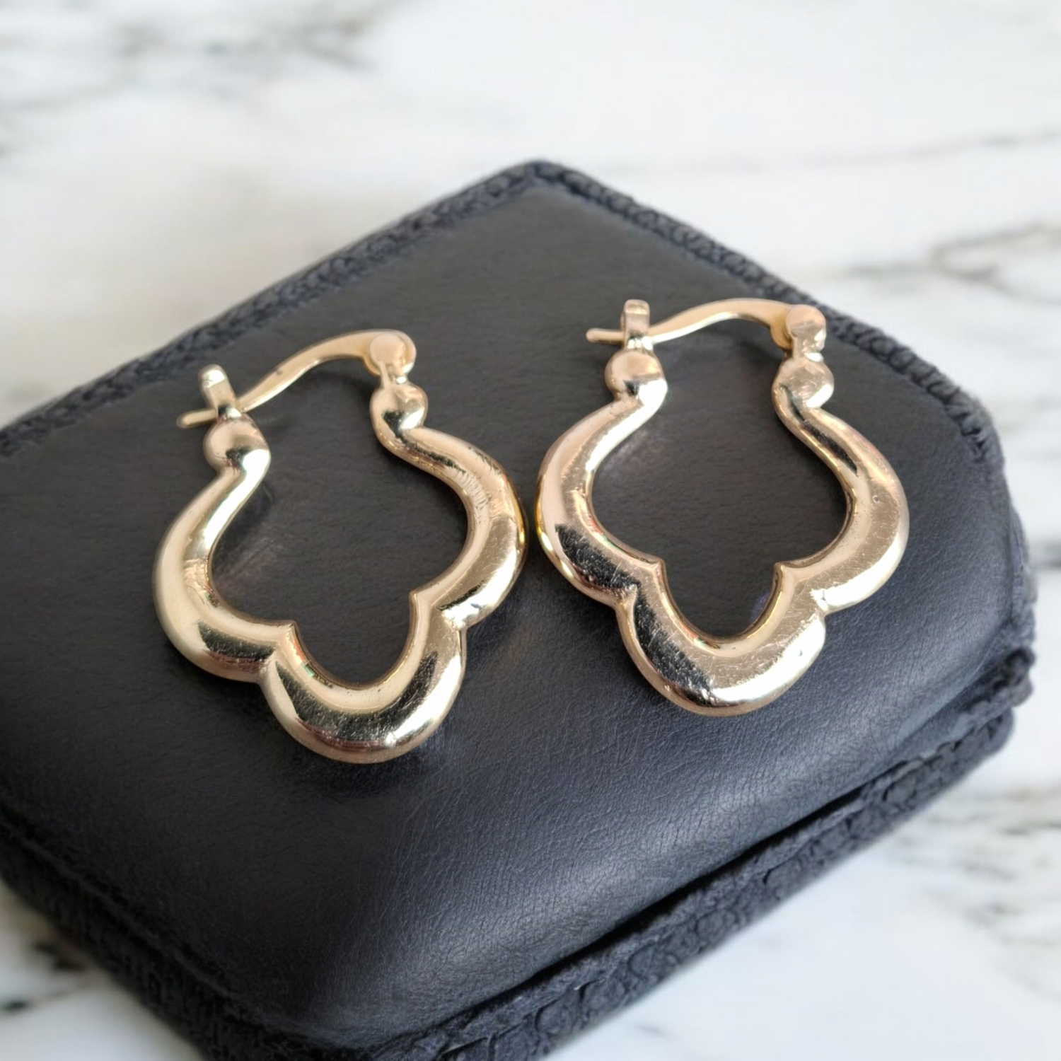 Brass Earrings 