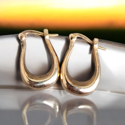 Brass Earrings 
