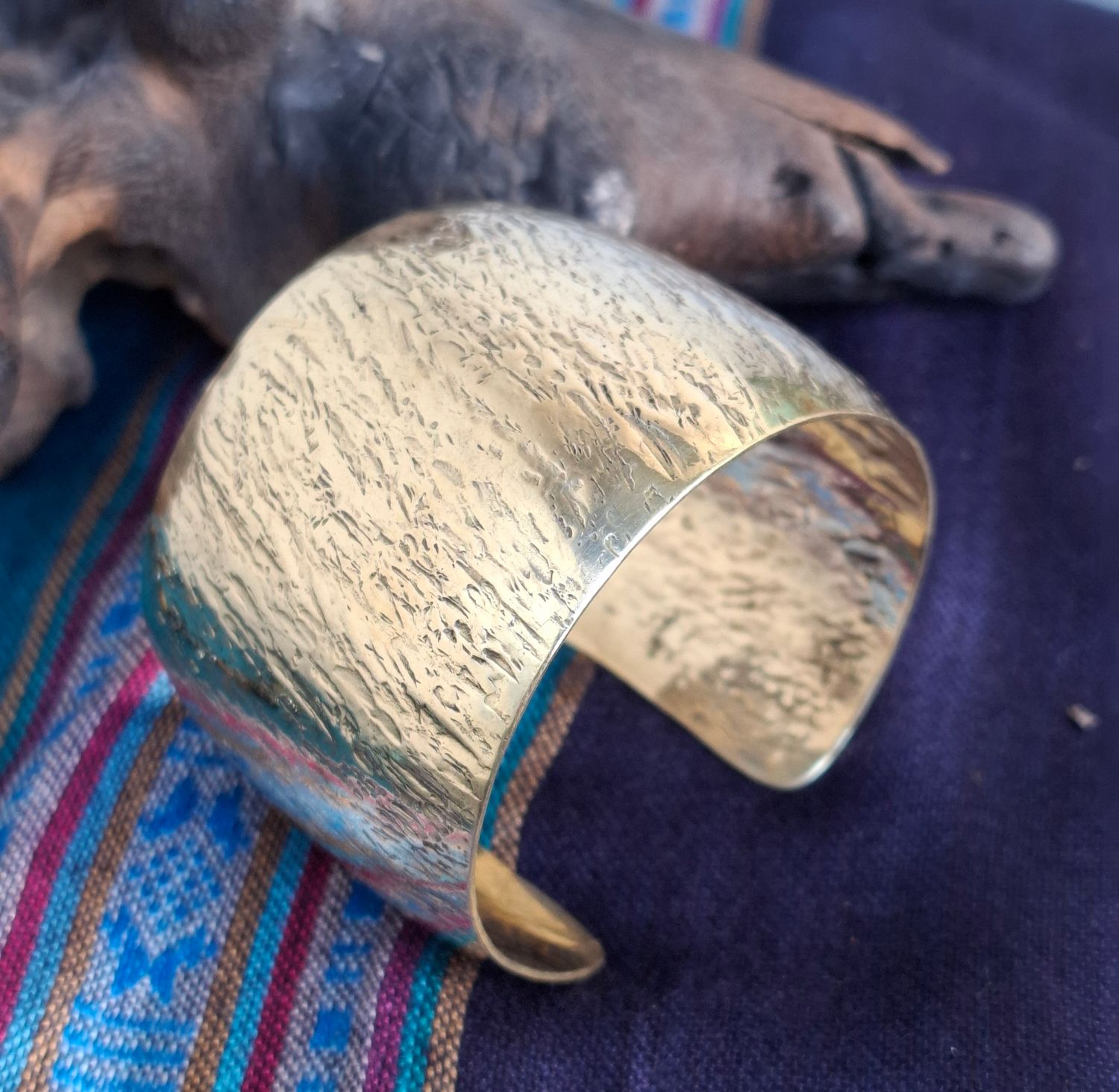 Brass bracelet 