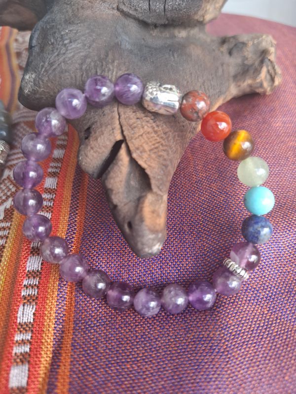 Chakra bracelet (Amethyst)