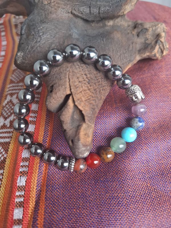Chakra bracelet (Hematite)