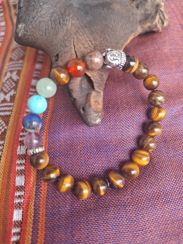 Chakra bracelet (Tiger eye)