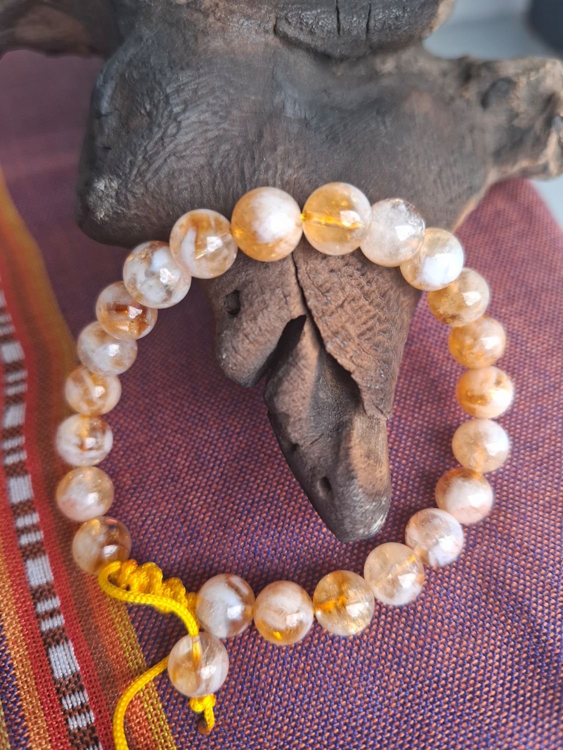 Citrine bracelet