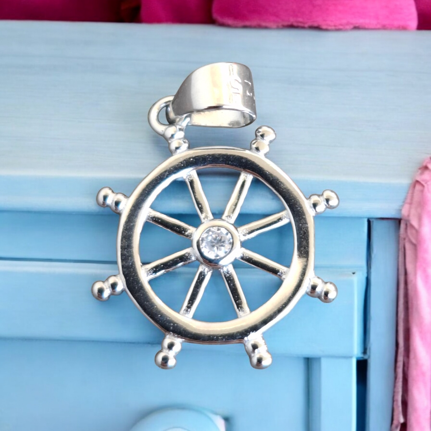 Ship wheel 16mm
