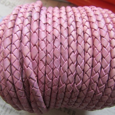 BoloA32m: Antique Pink Braided 3.5mm (1 metre)