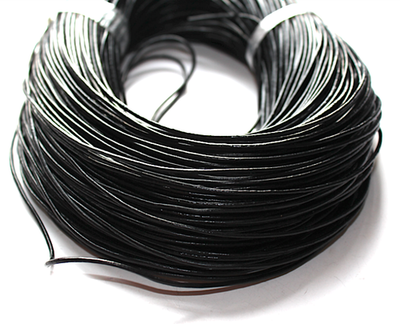Leather Black 1.5mm