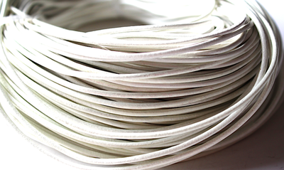 Leather White 2mm