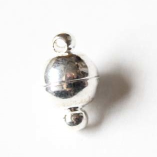 Magnetic Clasp Silver 10mm 1 piece