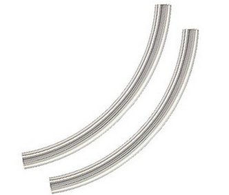 Tube Spacer Nickel 2x20mm(50pcs)