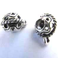 Metal Ball 008 12mm (10) 4mm centre hole