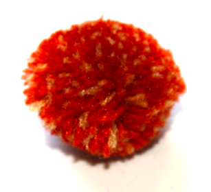PomPoms Orange 25mm