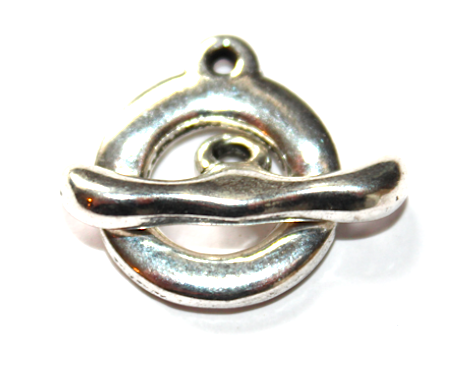 Toggle Clasp Nickel 18mm:A9129