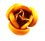Metal Flower Orange