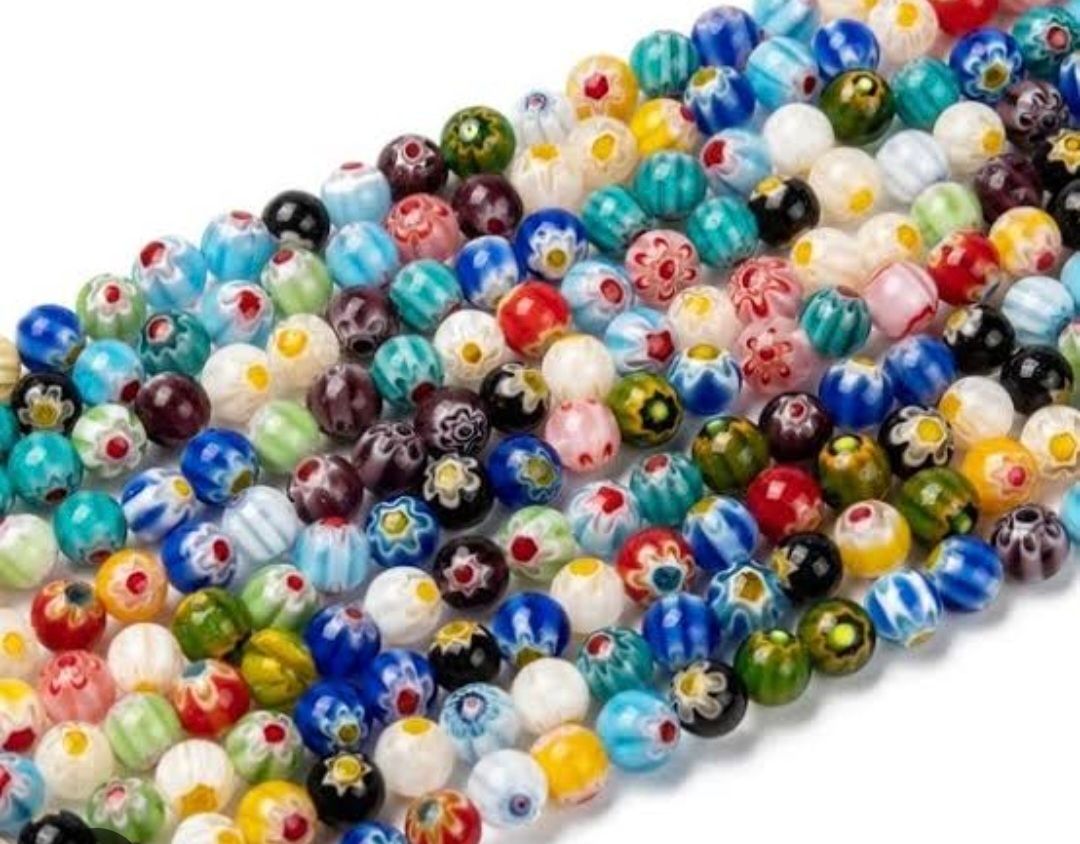 Glass Millifiore(6mm)