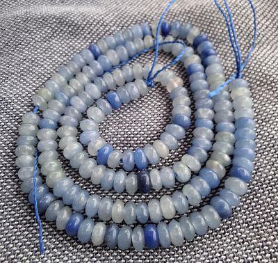 Blue lace agate 2x4mm 