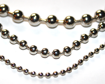 Chain Ball Nickel 6mm(1 metre)