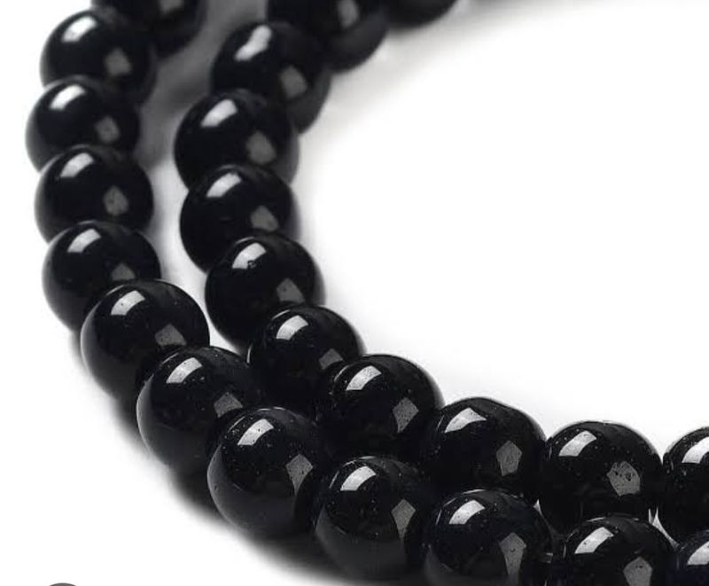 Glass Pearl black 8mm