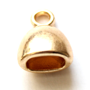 9807:  KC Gold Leather End 30 pieces
